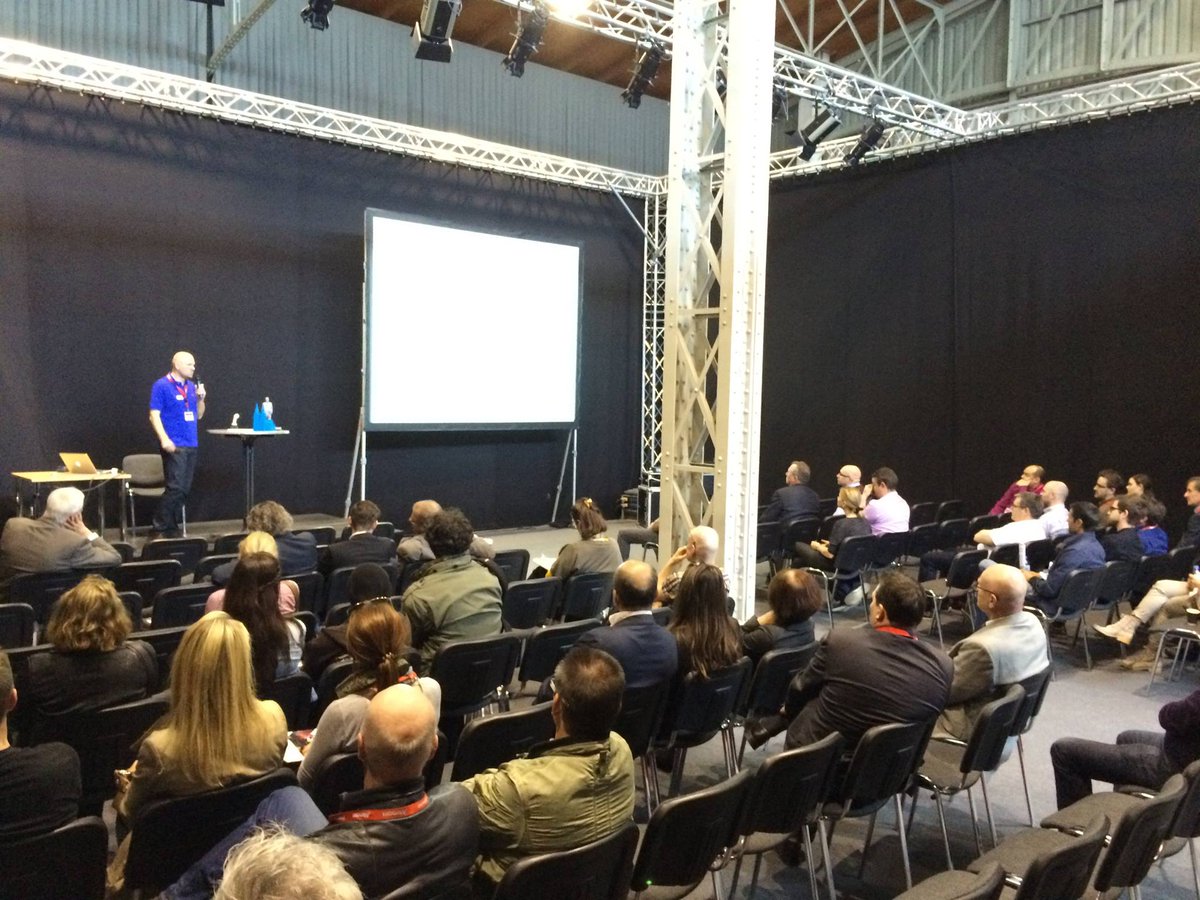 Auch in Wien sehr gut besucht... #3DION ist noch bis morgen in der Wiener Marx Halle. 3dion.org