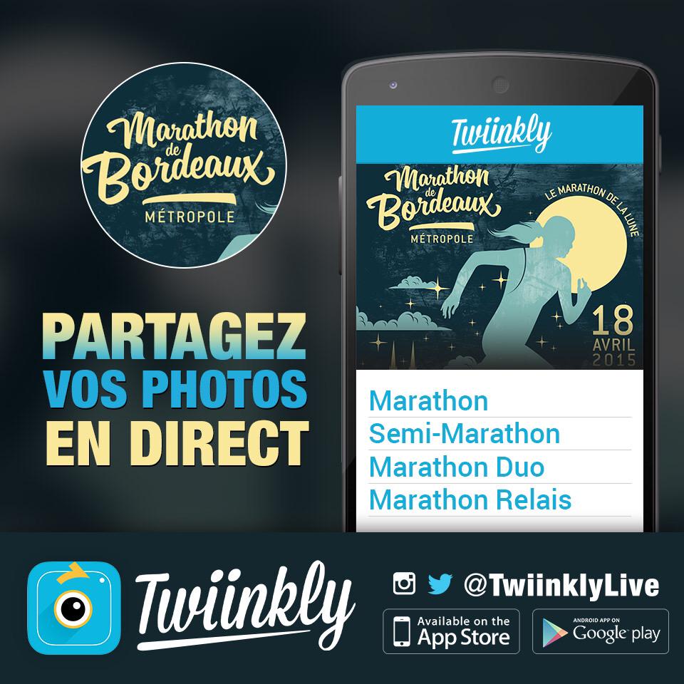 TwiinklyLive's tweet photo. #MarathonBDX : bonne course à tous les runners ! Partagez vos émotions sur Twiinkly ;-)
@MarathonBDX http://t.co/0QWpq4f59i