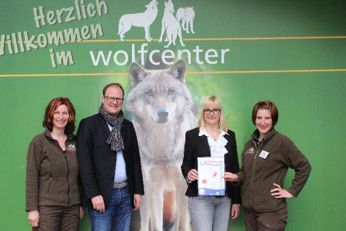 Das Wolfcenter Dörverden wurde als besonders kinderfreundliche Einrichtung ausgezeichnet. #meinniedersachsen