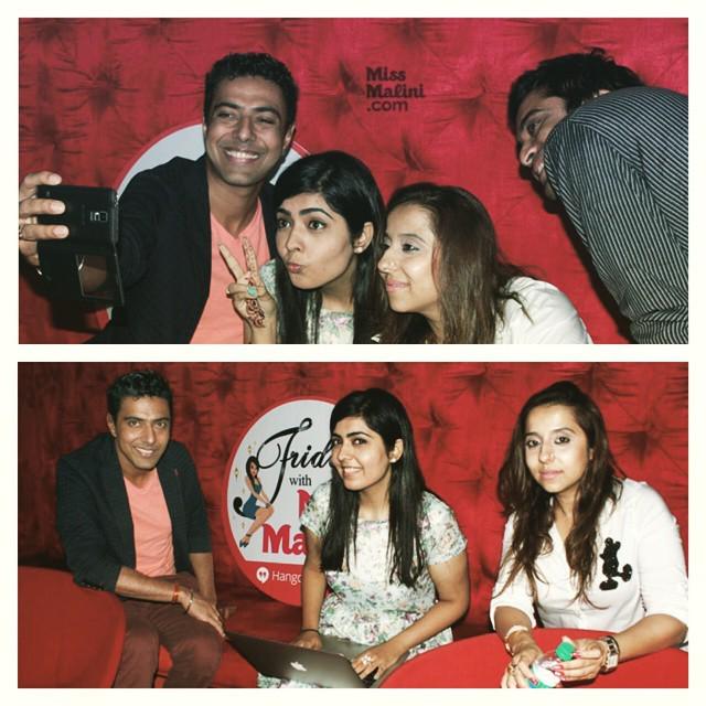 MissMalini's tweet photo. Missed the second #MMFridays Bowled Over By Cricket IPL Hangout? Watch right now on MissMaโฆ http://t.co/PYcs6nKMfK http://t.co/W7HCfau4vH
