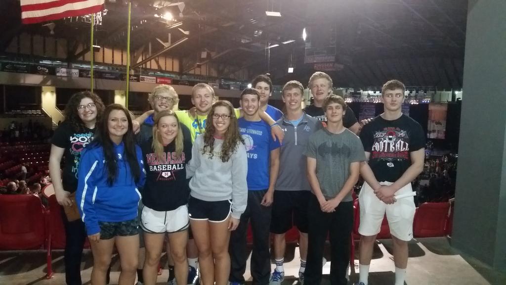 BarryKitrell's tweet photo. A great night listening to Tim Tebow share about Jesus and finishing well! #AGFCA # #AO1 http://t.co/U1W0Hfch9d