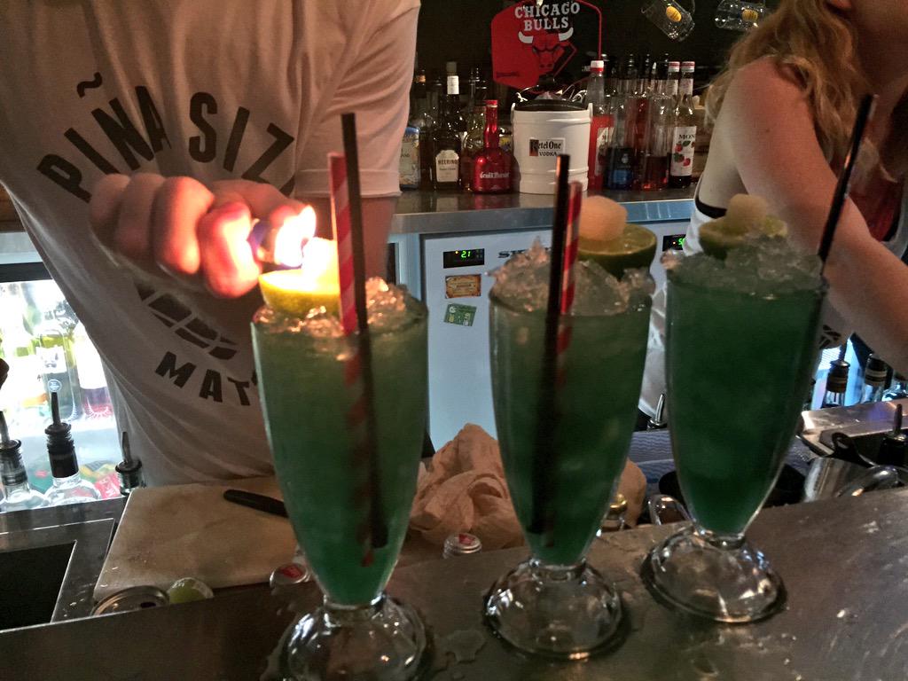 tweetperth's tweet photo. The @tweetperth special at @ChooChoosBar. It's blue and awesome! http://t.co/D2f51b1kzV