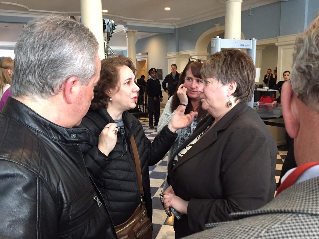 DGinDC's tweet photo. Province House gallery half empty security has run out of passes. Waiting in line .... #NSFilmJobs #NSpoli #Screen_NS http://t.co/GWXlRUppie