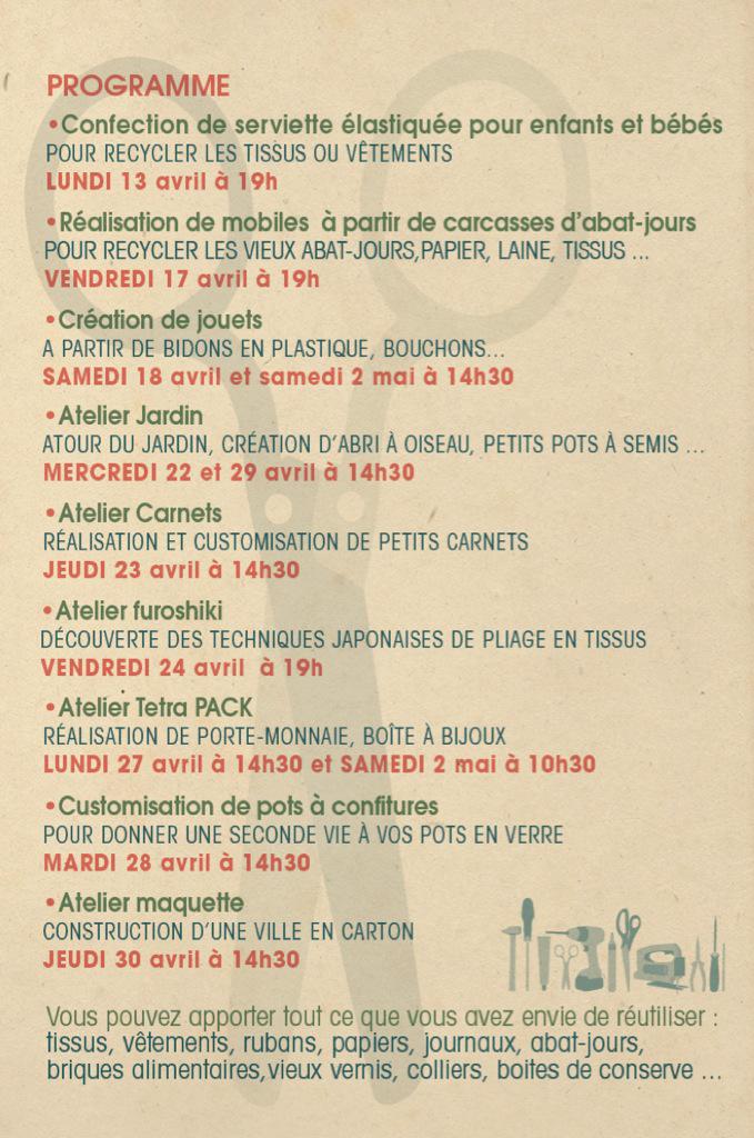 RRecup's tweet image. Les ateliers Recup´ ont démarré à la galerie du village @VilleCormeilles demandez le programme ! #ressourcerie #ess