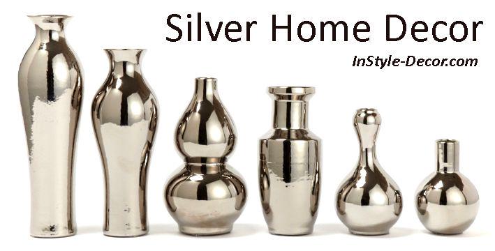ISDDesigners's tweet image. &quot;Silver Home Decor&quot; Color Organized By InStyle-Decor.com Hollywood Enjoy @ bit.ly/SilverHomeDecor