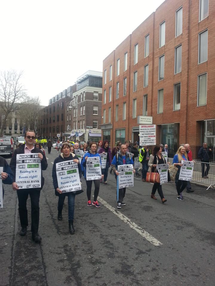 caulmick's tweet photo. Why were #March4Homeless campaigners penned in &amp; kept away from the national parliament. At odds with other groups. http://t.co/EJTYVX8nRP