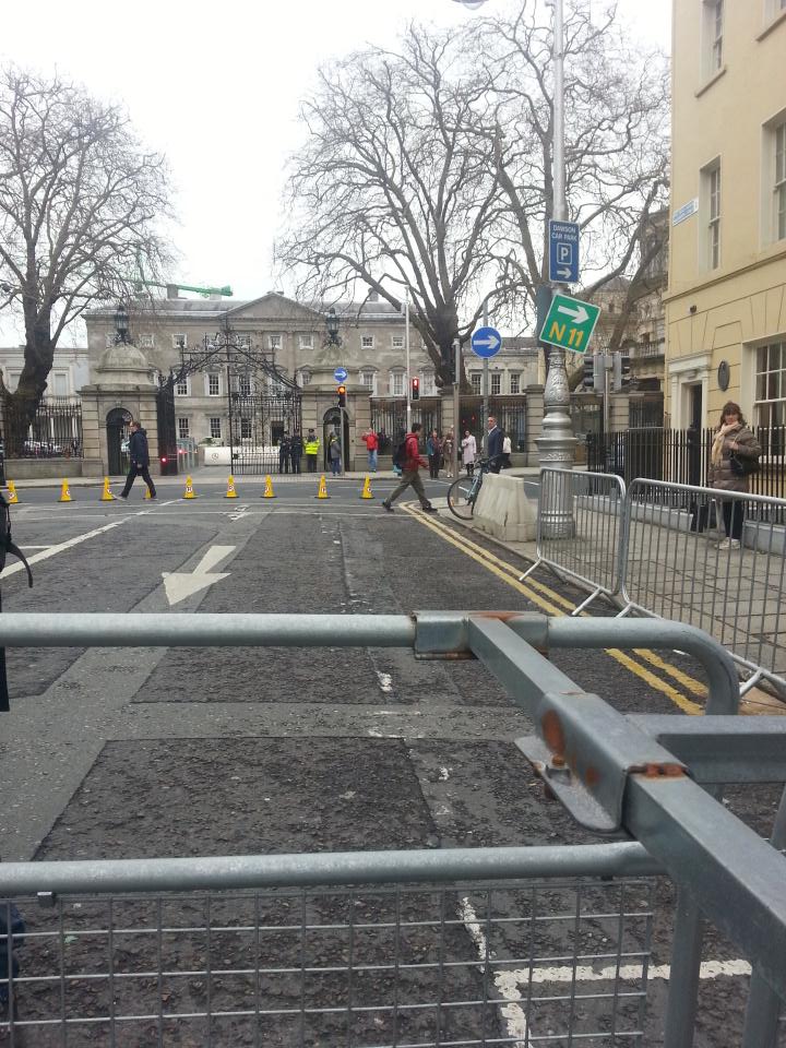 caulmick's tweet photo. Why were #March4Homeless campaigners penned in &amp; kept away from the national parliament. At odds with other groups. http://t.co/EJTYVX8nRP