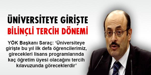 memurlarnet's tweet image. #YÖK Başkanı Saraç: &apos;#Üniversiteye girişte bilinçli #tercih dönemini paylaştık&apos; memurlar.net/haber/510484/