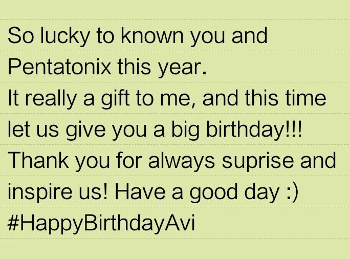 Too much to say lol
Anyway, Happy Birthday to our dear BASS.  