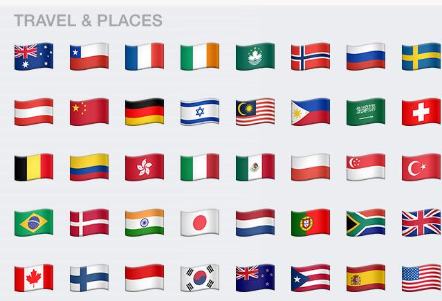 Rome Flag Emoji Countries