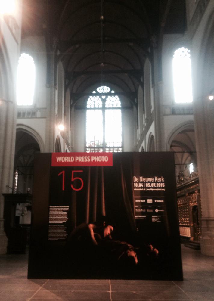 You van visit World Press Photo 15 in De Nieuwe Kerk tomorrow!
