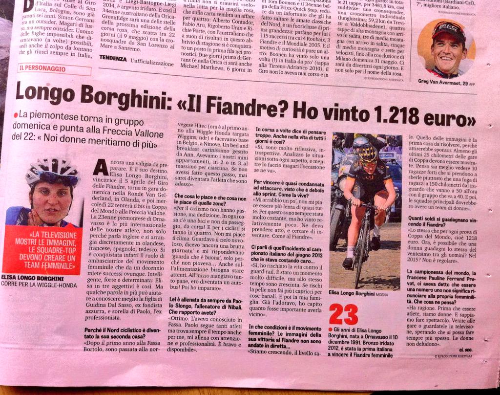 IAMDOPINGFREE's tweet photo. @ElisaLongoB ...Anche noi condividiamo l'idea che lo sport femminile deve essere più valorizzato ... @10_Smarti 💯🇮🇹! http://t.co/Zey0FL8GN1
