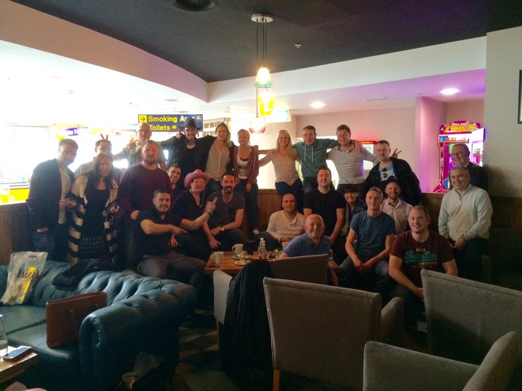 markhboyd's tweet photo. @CarzoneIE on tour @warrencray @AilieTully @traceykennytk @PaulgDigital @Karlconnolly #ATConf15 #qualitytime http://t.co/5qdYy9ZNIA