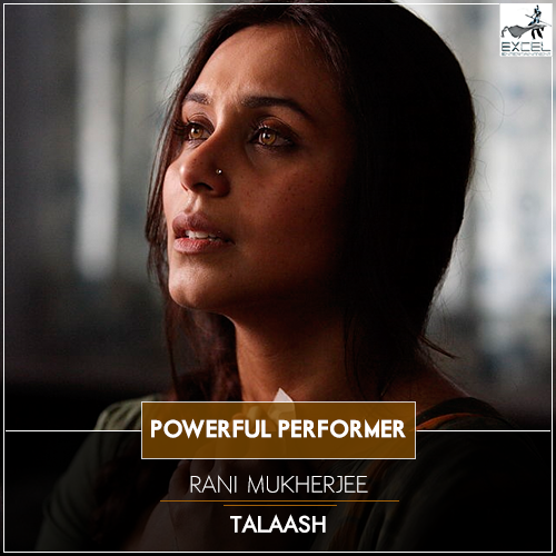 excelmovies's tweet photo. #ExcelHero
Rani Mukherjee’s intense acting in Talaash was one of the major talking points post release of the movie. http://t.co/gMxHBcRHNu