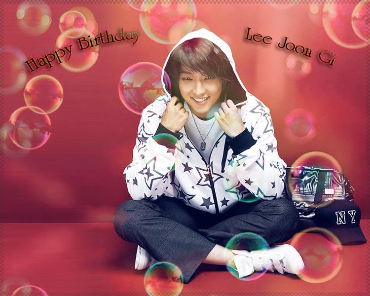 Happy Birthday! Lee Joon Gi 