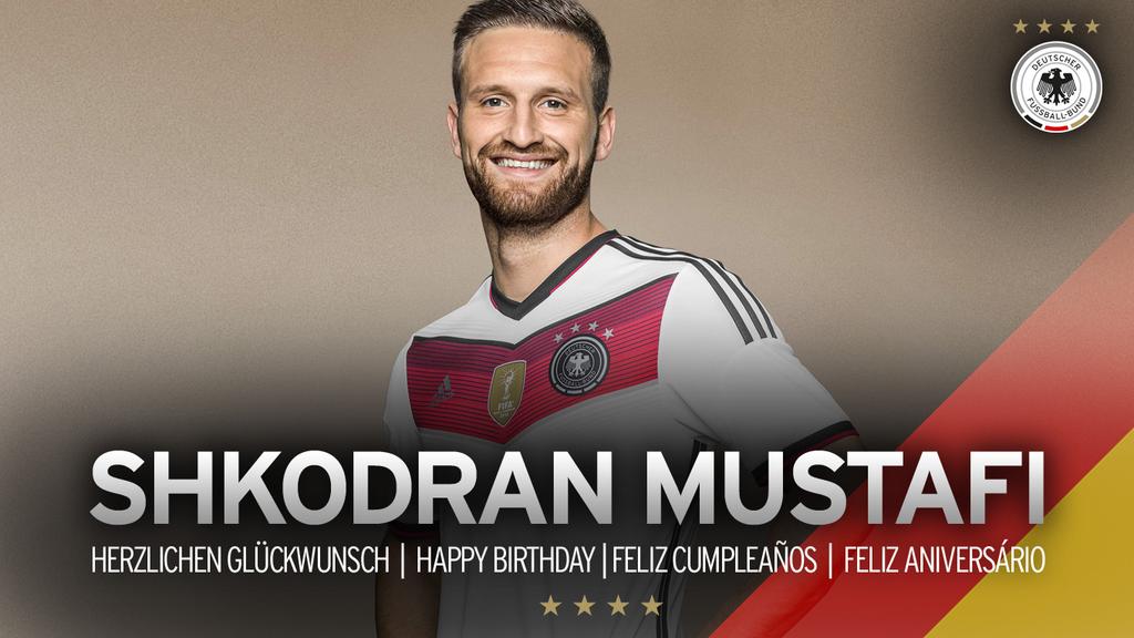 Shkodran turns 23 years old today. Happy Birthday,  