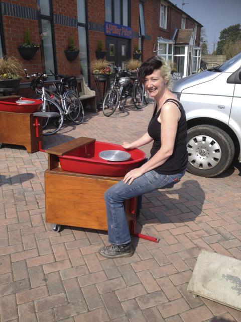 New Northern Kilns wheels (Woody's) out to Mary at interludeceramics.com