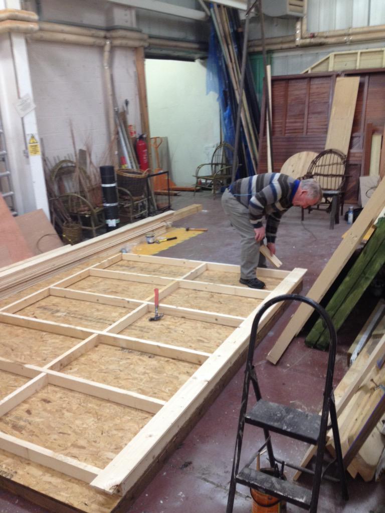 Building a shed in the shed!!!!