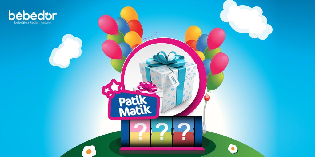 PatikMatik Başlıyor! RT yapanlar Bebedor Hediye Paketini kazanma şansına dahil oluyor.Bol şanslar! #yarışma #hediye