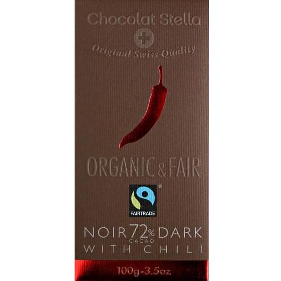 Chocolat Stella %72 Kakao ve Çili Biberli Organik Bitter Çikolata

goo.gl/jcRkld