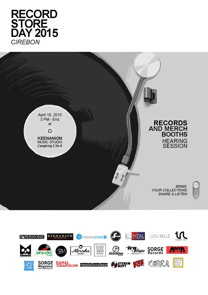 papernoise's tweet image. Mari ikut meramaikan #RecordStoreDay 2015 Cirebon