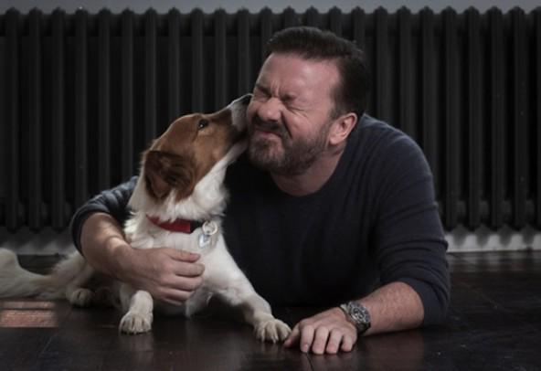 rickygervais's tweet image. Enjoy the lovely weather and don't leave your dog in the car. Have a great day :)