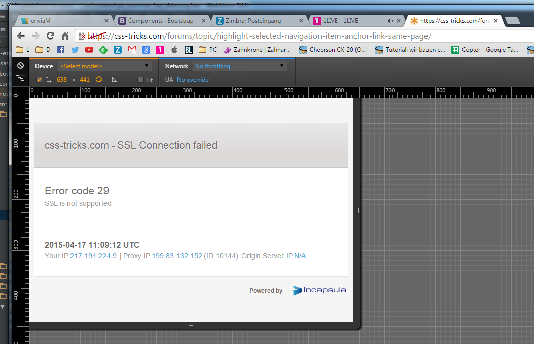 Lars Chriscoyier Hey Chris I Have A Ssl Error On Your Page Chrome 42 Browsing From Germany Http T Co 0dyymcbihn