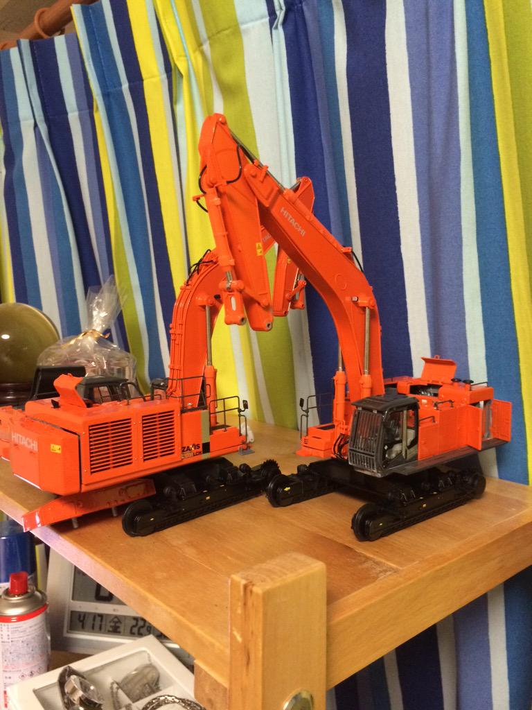 1/50 日立建機 ZX350LC-3 マルチブーム解体機-