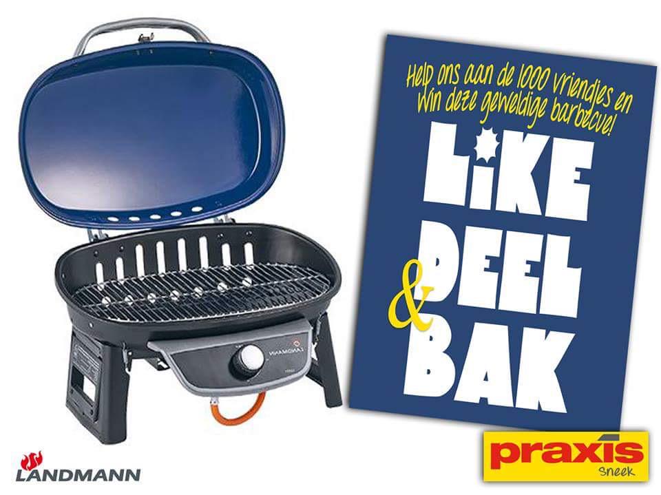 Wat heerlijk de #lent, die wordt nog beter met deze #Barbecue! Ga naar de Facebook van #praxis #sneek en maakt kans!