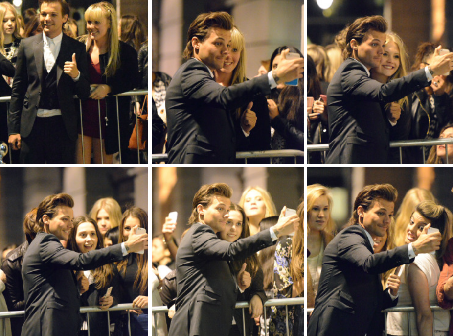 OneDream1D__'s tweet image. Louis with fans last night! #3