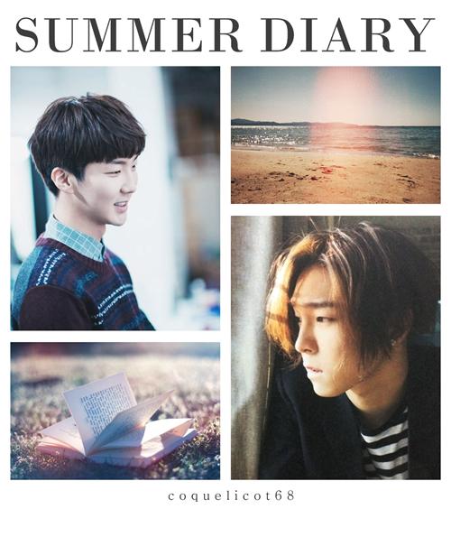 projecthoonnam's tweet photo. พบกับบันทึกความทรงจำของ #ฮุนนัม ใน Summer Diary โดย @coquelicot68 วันที่ 18 เมษายนนี้นะคะ #2hsummertym http://t.co/O8E8oStB5o