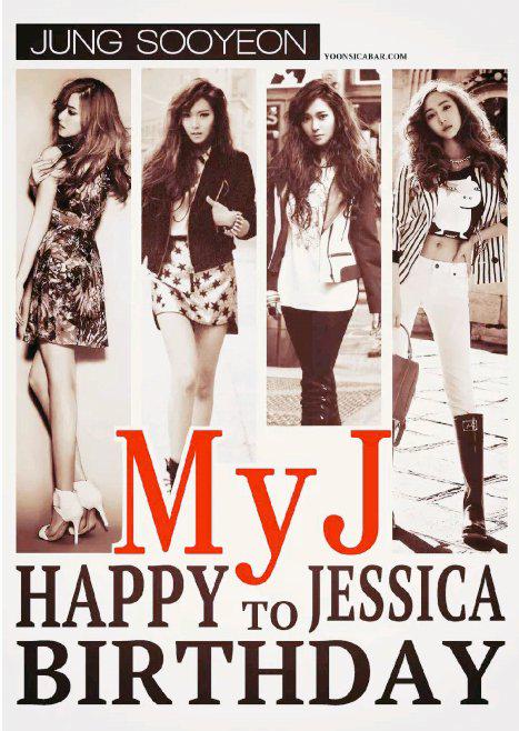 Happy Birthday Jessica Jung   