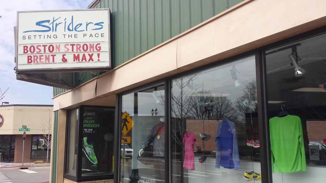 StridersRun's tweet image. It's that time of year again. Good luck to everyone running Boston! #BostonStrong