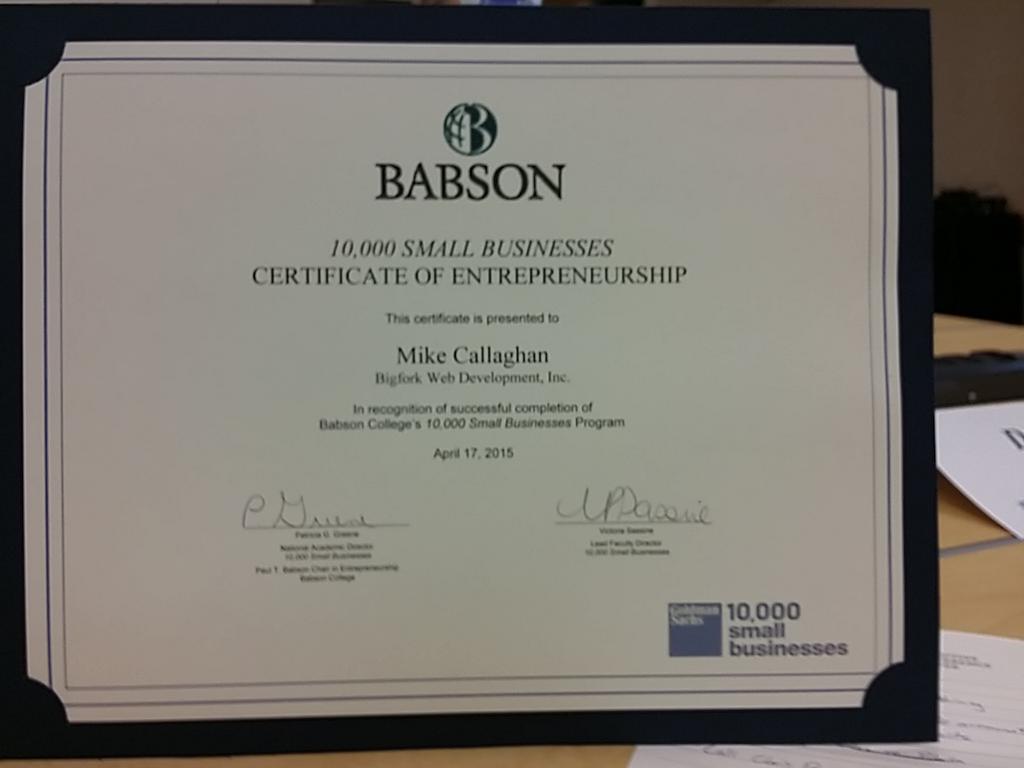 bigforkweb's tweet image. Thank you #10ksmallbiz!