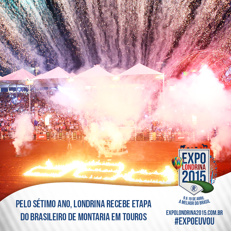 expolondrina's tweet photo. O PBR (Professional Bull Riders) Brasil, maior campeonato de montaria em touros realizado no país! http://t.co/LQFLr1D3AJ