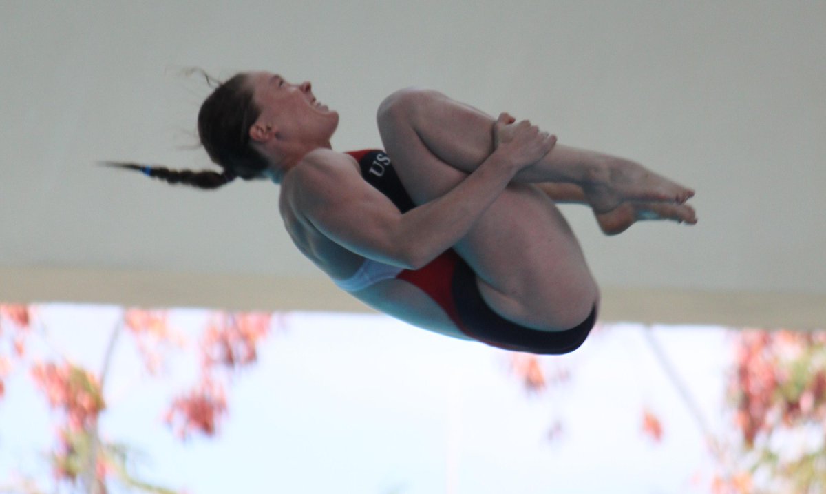 USADiving's tweet photo. Amy Cozad finishes 4th, @jessicaparratto 8th in women's 10m prelims as both divers advance to #PRGrandPrix semis. http://t.co/ctXf1eblzd