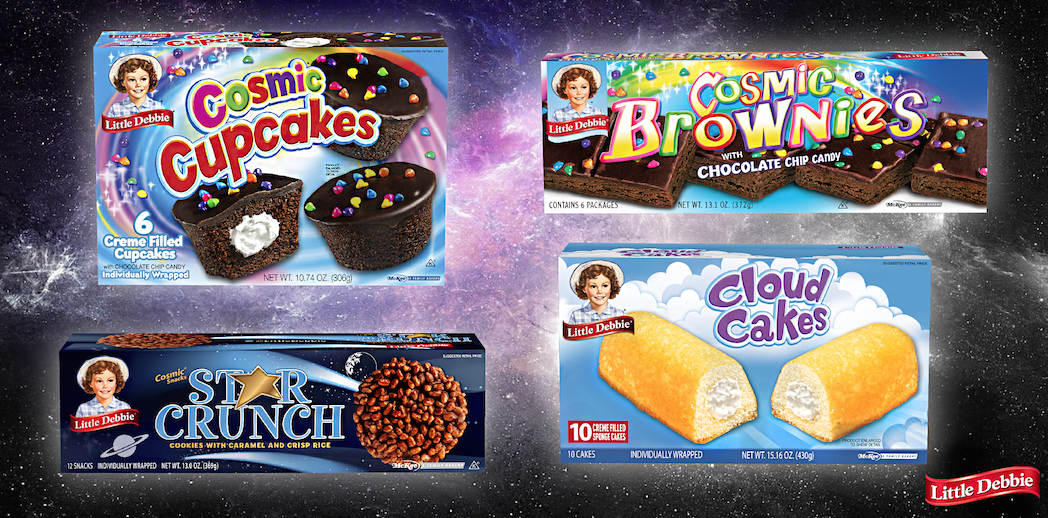 LittleDebbie's tweet photo. It’s #FreeCakeFriday! RT &amp; Follow for chance to win snacks that are sure to satisfy taste buds around the galaxy! http://t.co/craI94yThi