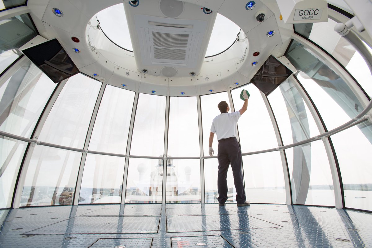 It's all in the details...less than 24 hours until  #AnthemoftheSeas welcomes her first guests.