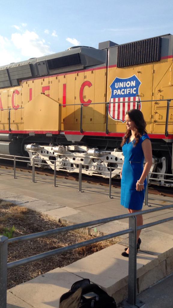 CreightonBiz's tweet photo. Profiling some of our amazing students today, @ecobey16 is interning at @UnionPacific this summer! http://t.co/03nC1A7WTz