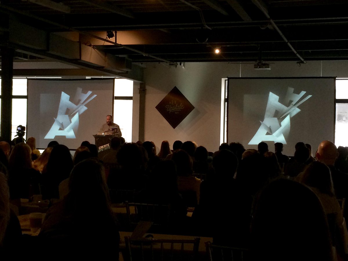 mohawkpaper's tweet image. &quot;Making makes ideas.&quot; -@mgoldst | #CreateUpstate