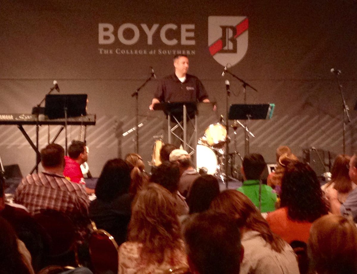 BoyceCollege's tweet photo. "We believe at Boyce there is a direct correlation in your love for Christ &amp; your love for the church." #BoycePreview http://t.co/ci0QXJxkaE