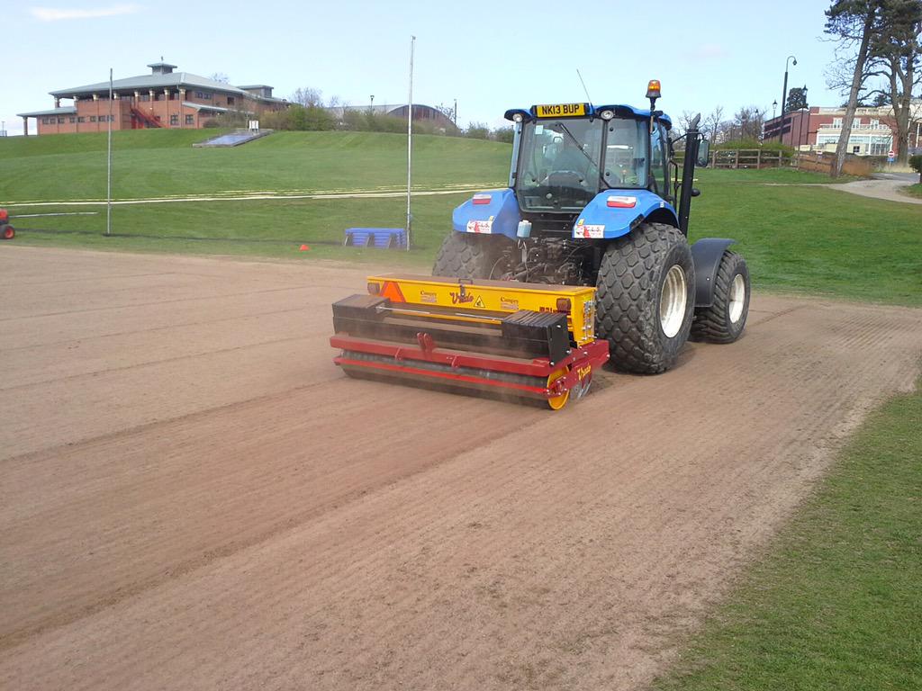 CLSsport's tweet photo. New vredo seed drill at work @Boro training ground! @NewHollandAG @CampeyTurfCare @CLSSelfdrive http://t.co/ew7giduPiV