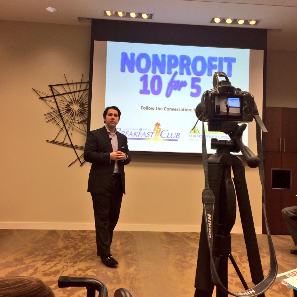 VolunteerMEM's tweet photo. We're at #NP10for5 at @thelpbc. Stay tuned to learn about 10 local nonprofits. http://t.co/8QU4VZ4RSy