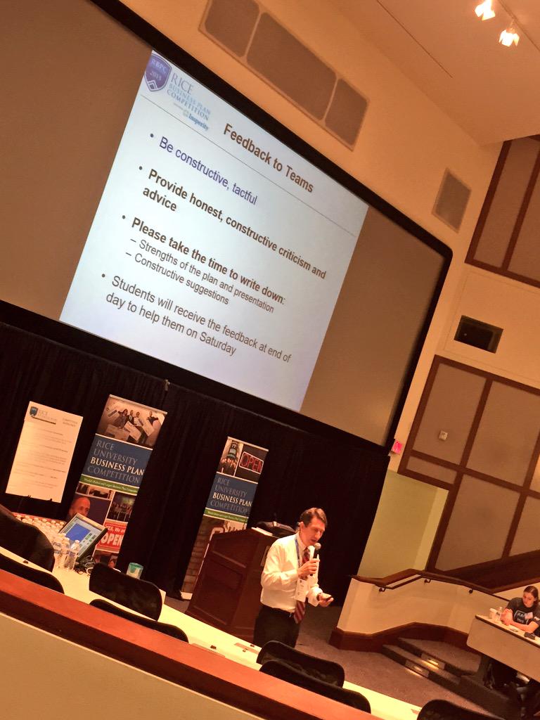 HubertZajicek's tweet image. #RBPC2015 @ricealliance kickoff this morning with the one and only Brad Burke