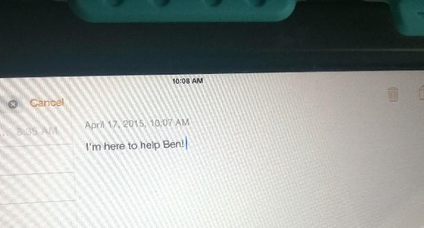 mrfarnumsclass's tweet image. I just brought my iPad to school, it is so helpful. #classjoy -Ben