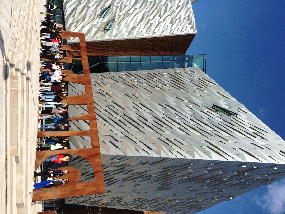 5th Year History group Travelled to Derry today for an overnight trip - looks exciting girls!