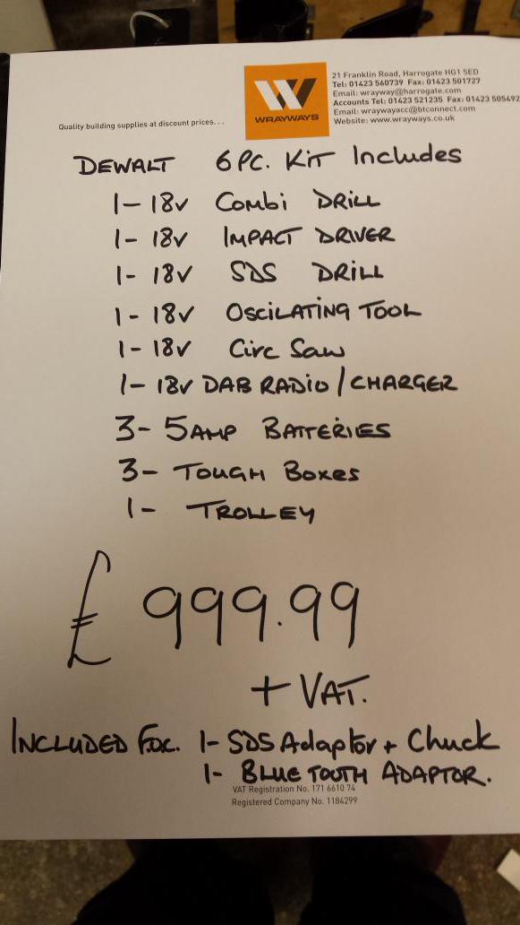 Wrayways's tweet image. Part 2 of 6pc kit