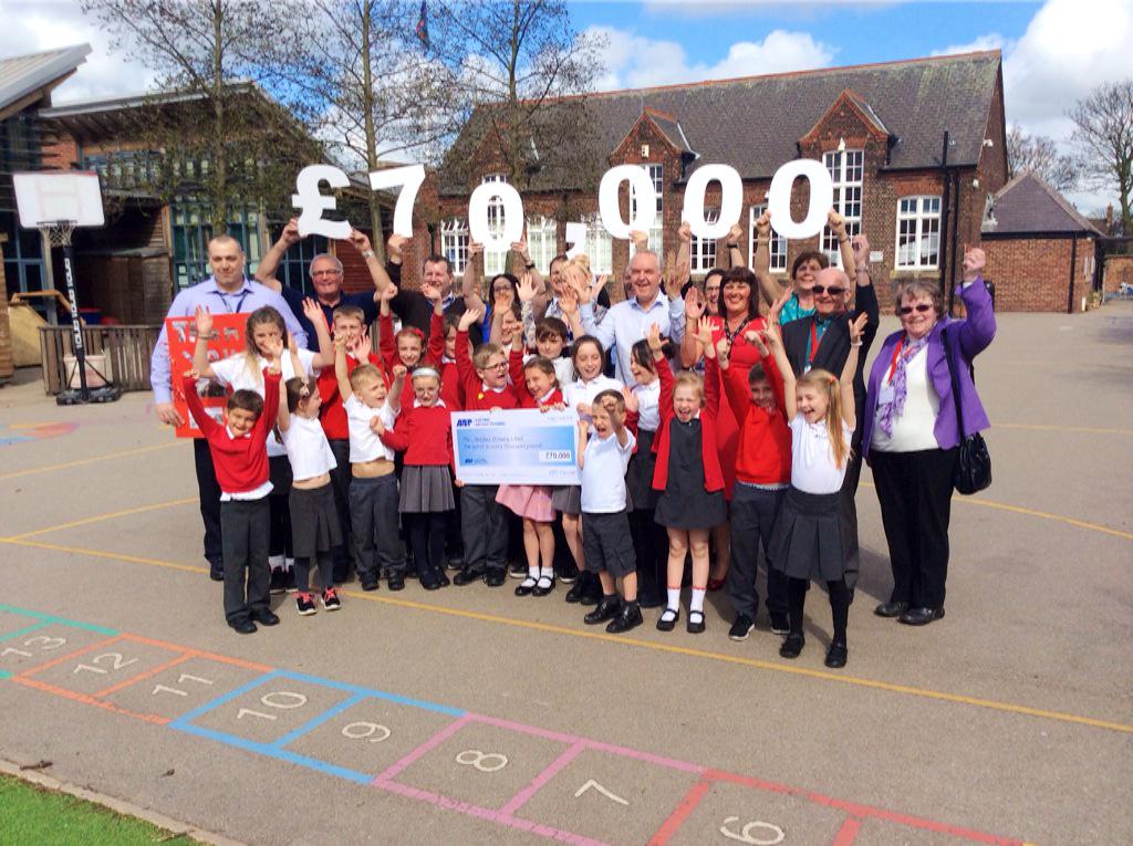 A year of #fundraising has enabled us to give <a href="/MarfleetPrimary/">Marfleet Primary</a> a helping hand towards improving their future