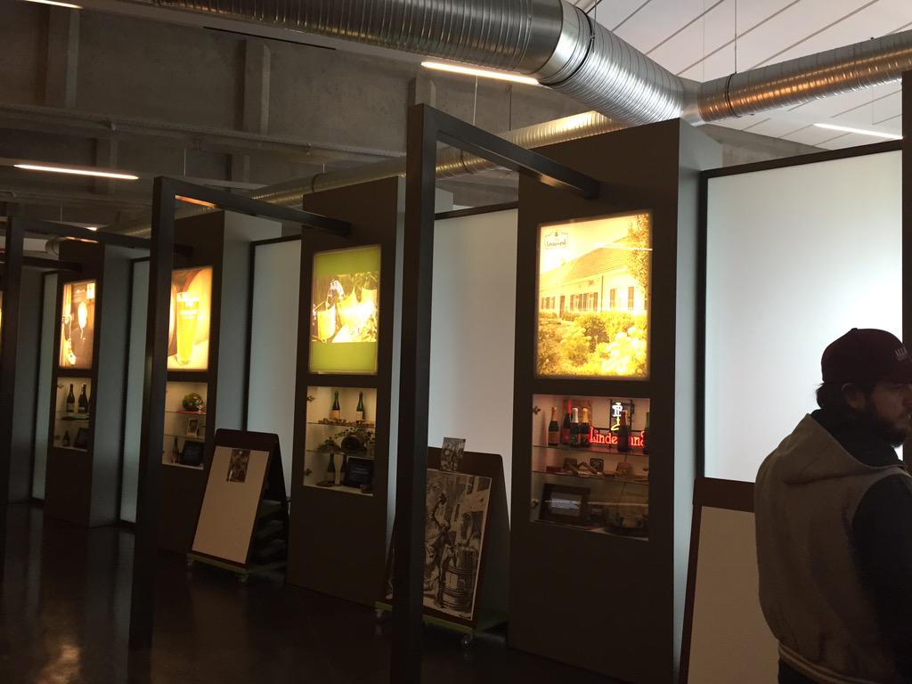 xaviertournet's tweet photo. #BFBTour enjoying documentary on how "oude Geuze" is made @lambiekbezoekerscentrum http://t.co/IQdqXdm3kG