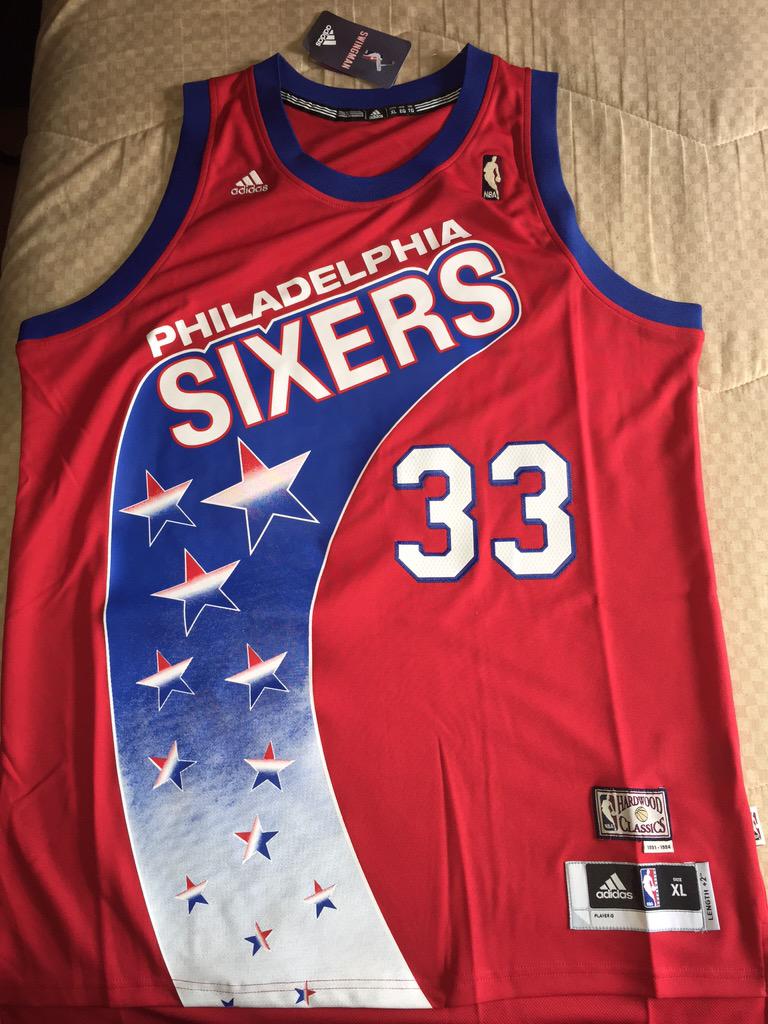 1991 sixers jersey